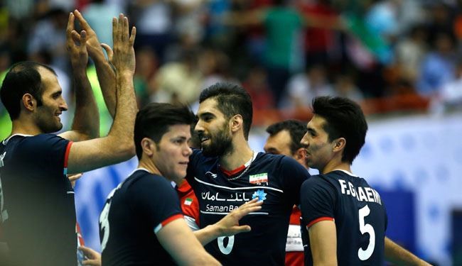 الدوري العالمي للكرة الطائرة... فوز ايران على الارجنتين