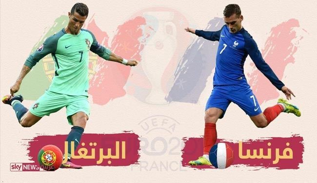 فرنسا والبرتغال الى نهائي أوروبا.. حرب 