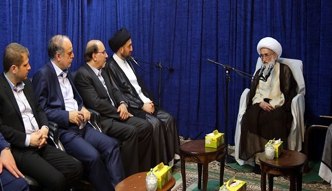 آية الله نوري همداني: العراق بحاجة ماسة الى الوحدة والتضامن