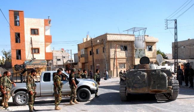 کمین ارتش سوریه برای عناصر مسلح در حلب