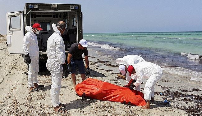 انتشال 87 جثة لمهاجرين قضوا غرقا قبالة سواحل ليبيا