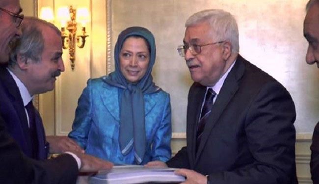 رسالة ايران لعباس حول لقائه مع زعيمة المنافقين مريم رجوي