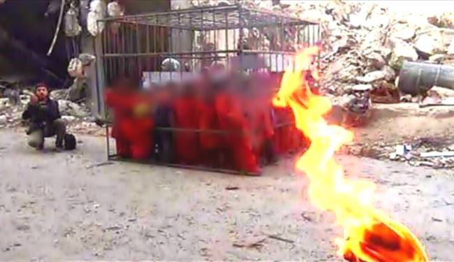 داعش 52 جوان عراقی را زنده درآتش سوزاند