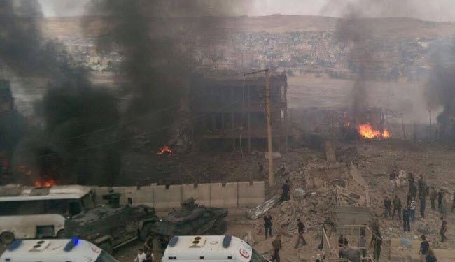 90 قتيلا وجريحا بهجوم عنيف على مقر حدودي للشرطة التركية
