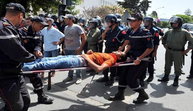 هراوَات أمنيّين مغاربة تنهَال على أجساد مكفوفين، والسبب؟