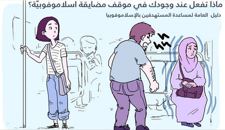 ماذا تفعل عند وجودك بموقف مضايقة إسلاموفوبية؟ اليك الدليل..
