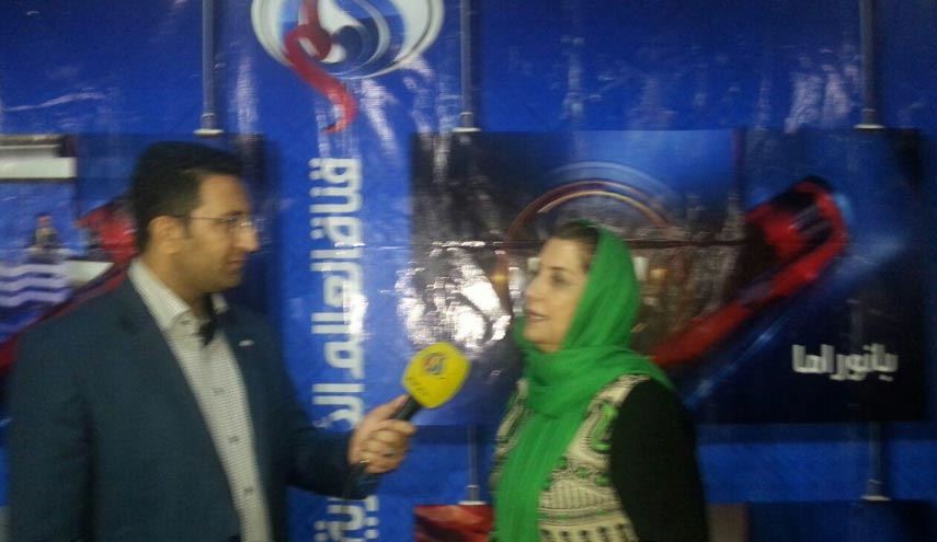قدردانی خانم بازیگر از مردم عراق