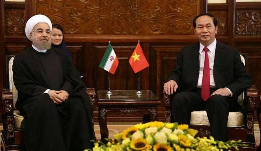 ايران مستعدة لنقل تجاربها الى فيتنام في جميع المجالات