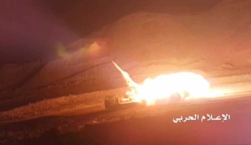 القوات اليمنية تقصف عددا من المواقع السعودية بنجران