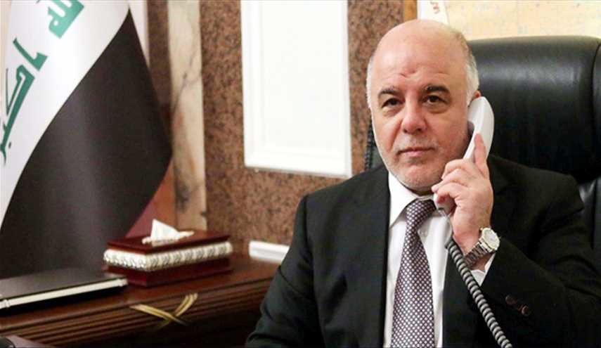 العبادي يبحث هاتفيا مع السيسي سير عمليات تحرير الموصل
