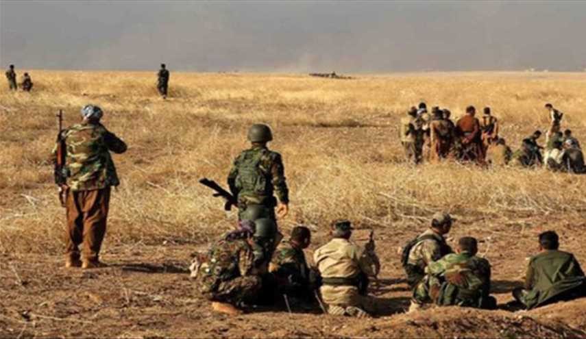تصاویر؛ حملۀ پیشمرگه به داعش در پادگان بعشیقه