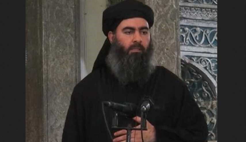 خلیفه خود خوانده داعش در موصل دیده شد