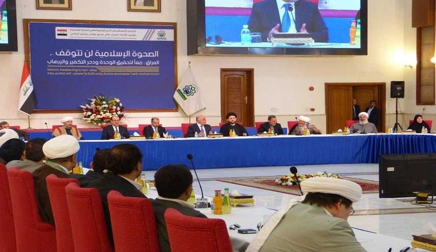البيان الختامي لمؤتمر الصحوة يدعو السعودية لوقف العدوان على اليمن ويؤكد دعمه للعراق