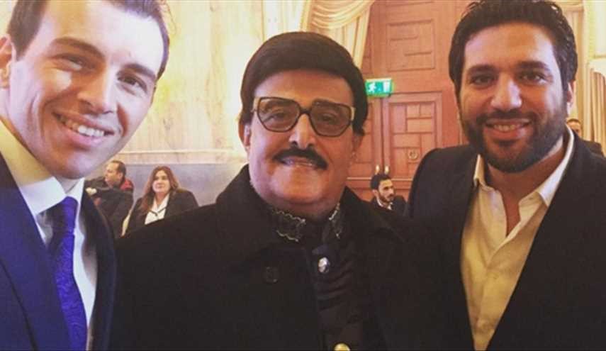 الممثل المصري سمير غانم الى المشفى يرافقه حسن الرداد!