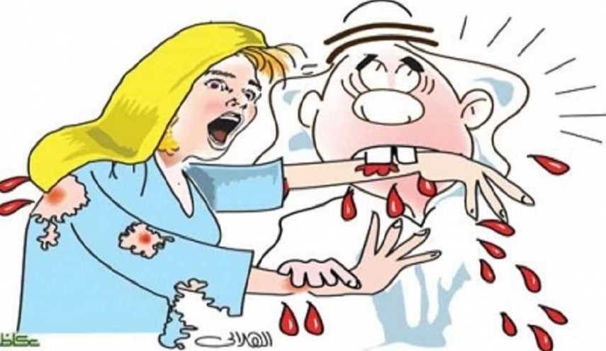 مرد سعودی زنش را گاز گرفت ... حکم دادگاه چیست؟