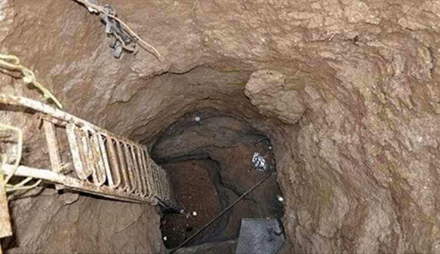 کشف تونل سه کیلومتری 