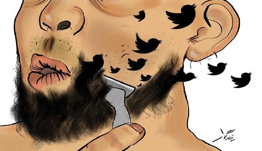 عصفور داعش ولحاها!