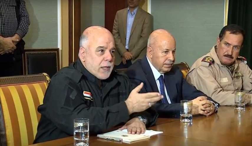 العبادي يبحث في أربيل مجريات معركة الموصل + صور