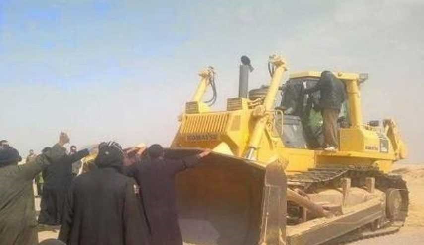 داعش هشت نفر را با بلدوزر در عراق له کرد