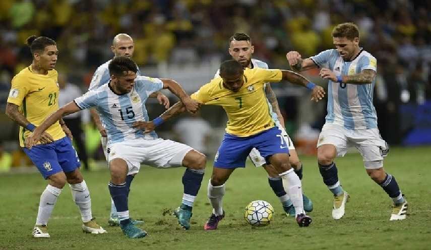البرازيل تكتسح الأرجنتين  في التأهل لكأس العالم 2018