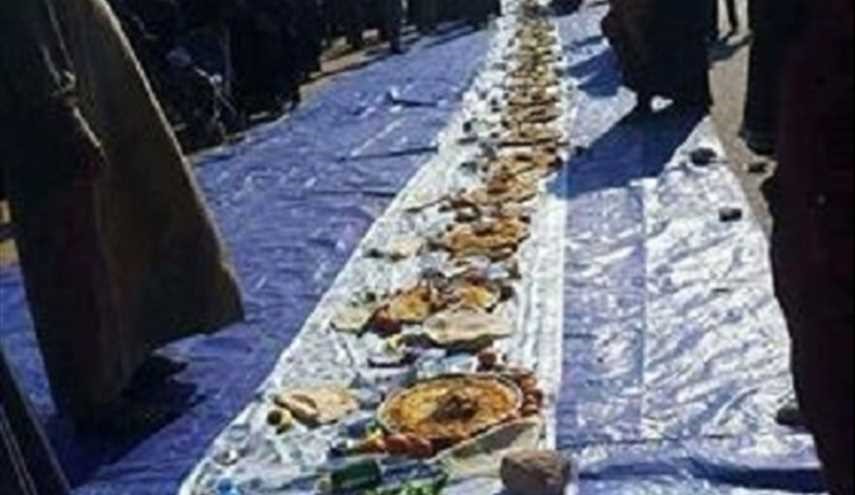 بالصور: الموائد المقدمة لزوار ابي عبدالله الحسين عليه السلام..