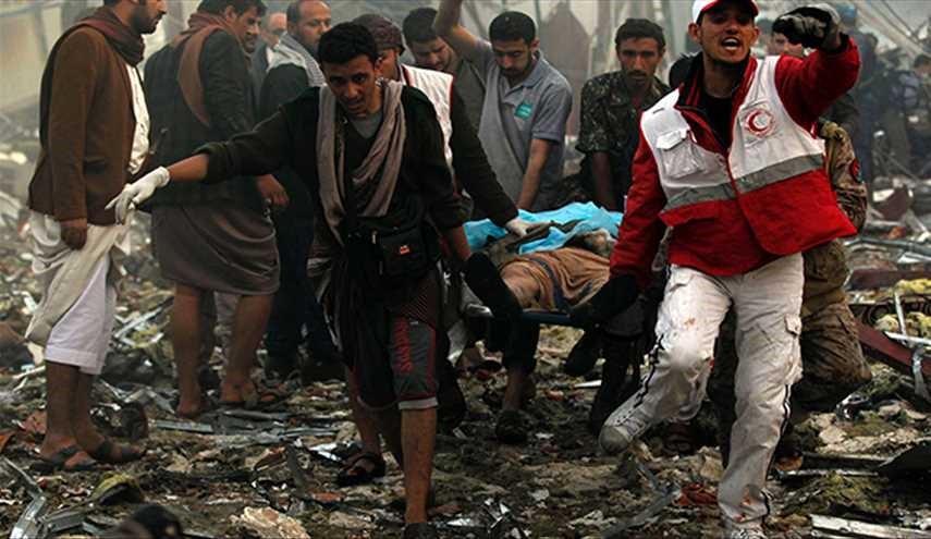 أكثر من 24 شهيدا بمجزرة لمرتزقة السعودية في سوق شعبي بتعز