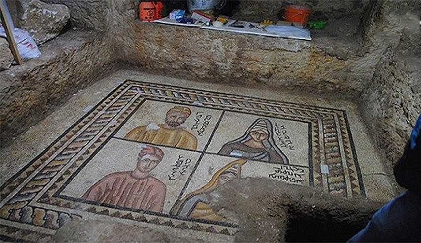 کشف موزاییک 1800 ساله در ترکیه