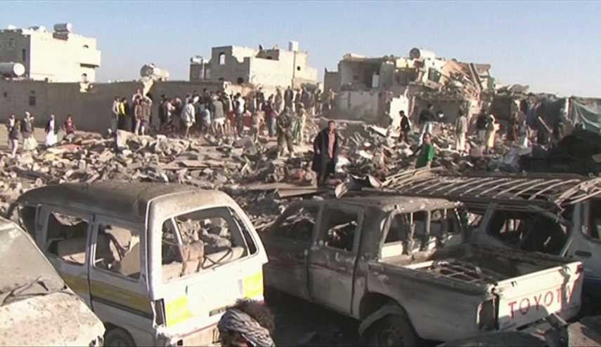 استشهاد 12 مدنيا واصابة 6 آخرين بغارة للعدوان السعودي على حجة