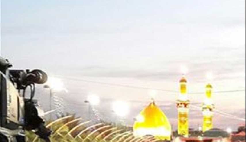 بالصور..اقامة الصلاة والعبادات بين حرمي الامامين عليهم السلام في كربلاء..