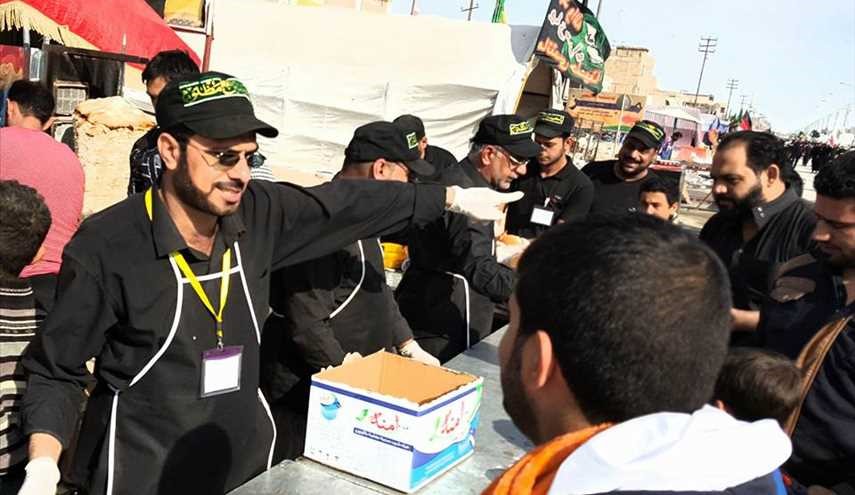 خدمة زوار ابي عبدالله الحسين (ع)