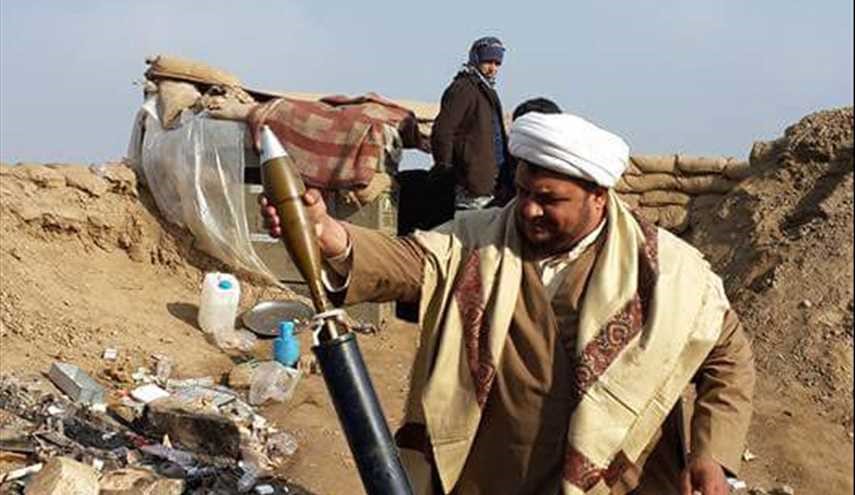 رجال الدين الى جانب القوات العراقية في جبهات القتال...