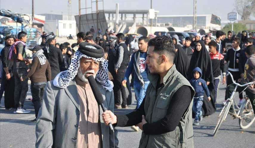 تغطية اعلامية تطوعية للمعزين بذكرى وفاة الرسول (ص) وانتم ايضا تستطيعون ان تغطوا جميع الاحداث من حولکم بجوالاتکم..