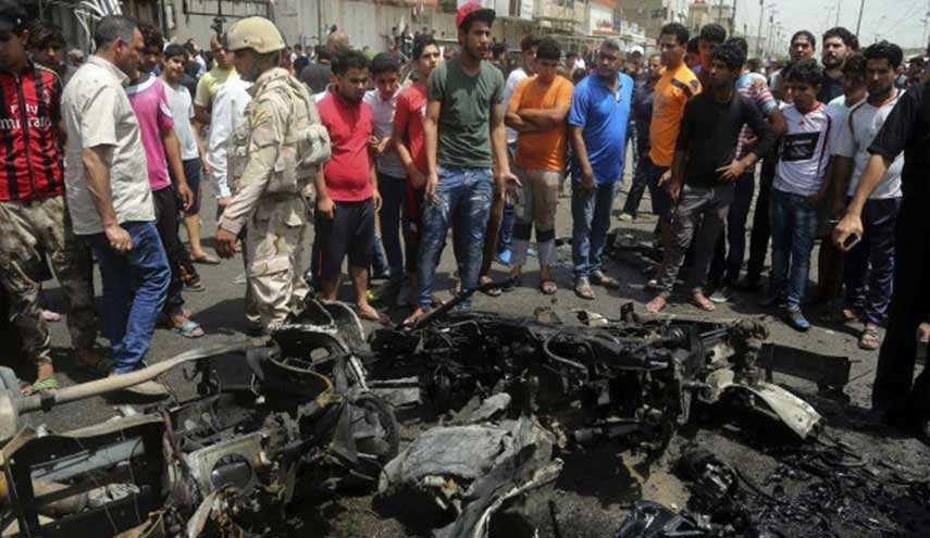 13 ضحية بين شهيد وجريح بانفجار سيارة مفخخة وسط بغداد