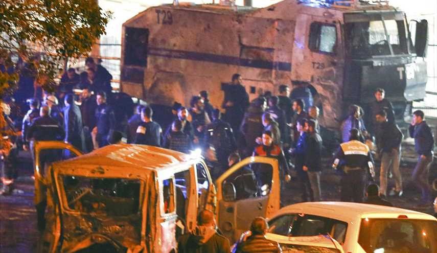 بالصور..انفجار في اسطنبول
