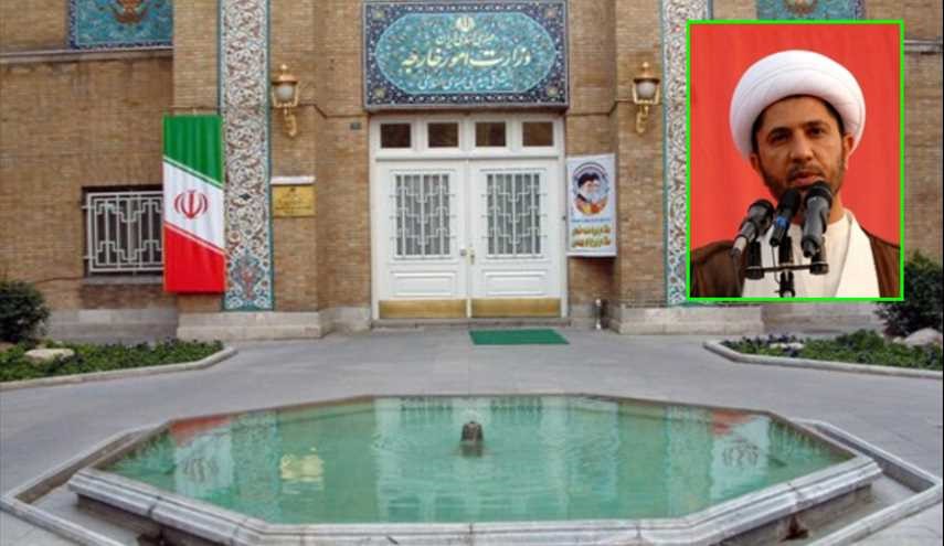 ايران تعرب عن قلقها تجاه مضاعفة فترة اعتقال الشيخ سلمان