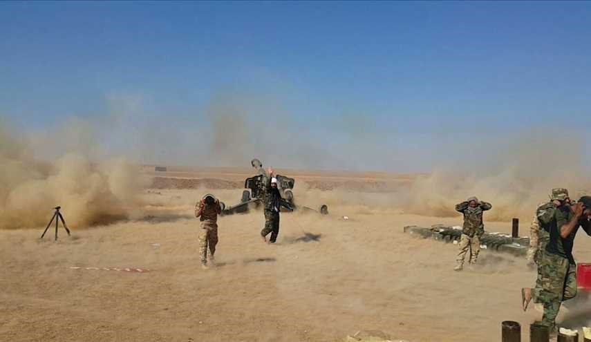 بالصور..قوات الحشد الشعبي العراقي في ميدان القتال ضد جماعة داعش الارهابية..