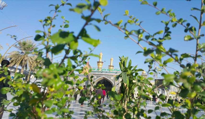 اجمل لقطة لمقام ابي الفضل العباس عليه السلام