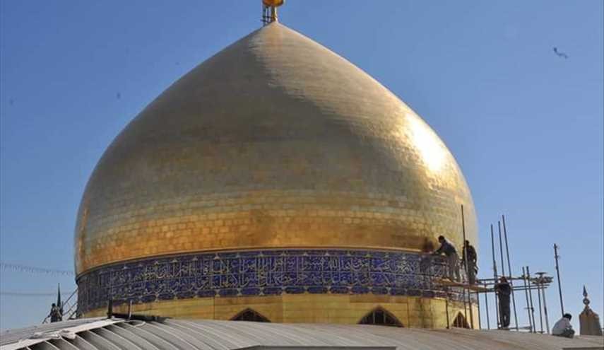 بالصور مرقد الامام علي عليه السلام في النحف الاشرف