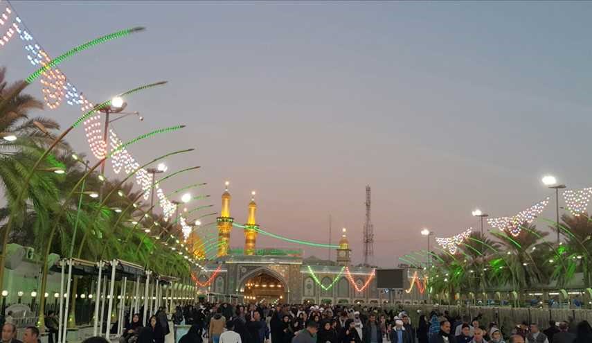 صور حديثة لحرم مرقدي الامام الحسين (ع) وابو الفضل العباس (ع) في كربلاء المقدسة