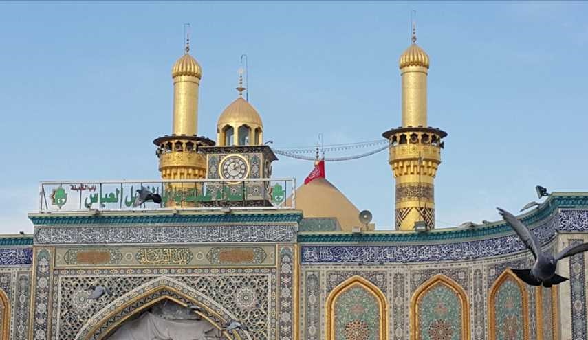 بالصور..أبواب حرم مرقد أبا الفضل العباس ( ع ) في كربلاء المقدسة