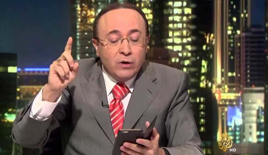 فیصل قاسم مقصد تروریست ها بعد از حلب را مشخص کرد (عکس)
