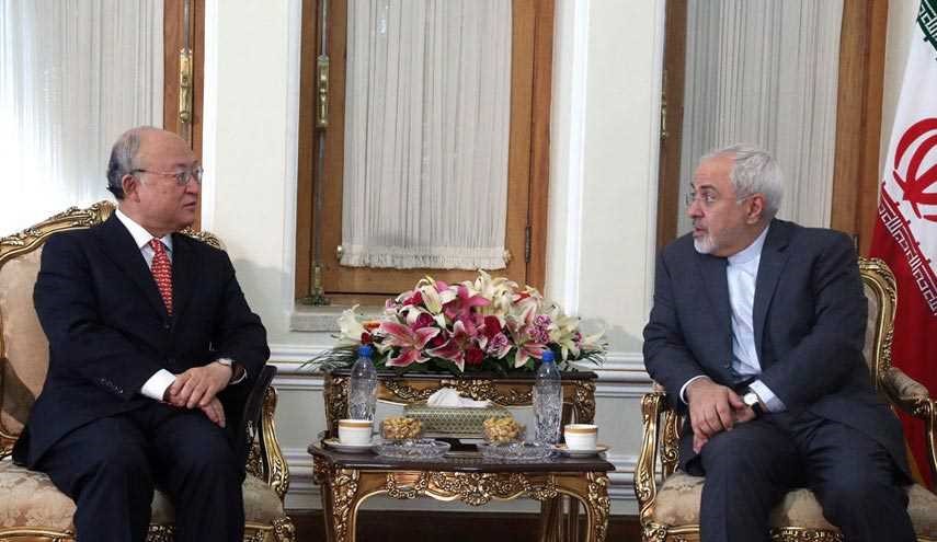بررسی آخرین وضعیت برجام در دیدار آمانو با ظریف