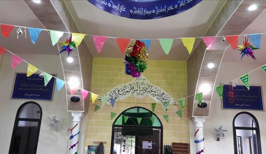 بالصور..احتفال مسجد أهل البيت (ع) في بلدة جويا جنوب لبنان  بذكرى مولد الرسول الكريم (ص)