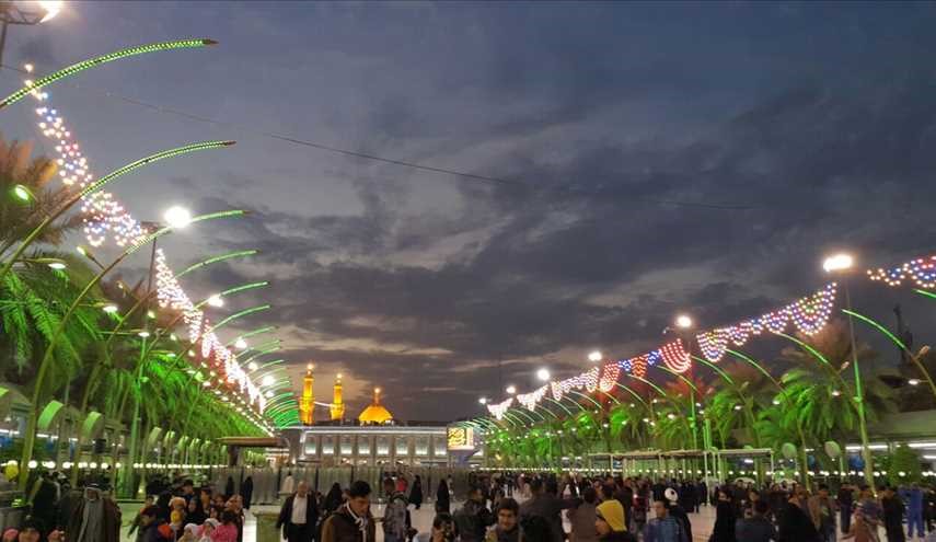 بالصور ..العتبة الحسينية والعتبة العباسية المقدسة  في كربلاء