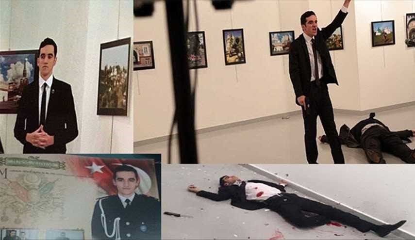 عکس قاتل سفیر روسیه با اردوغان لو رفت