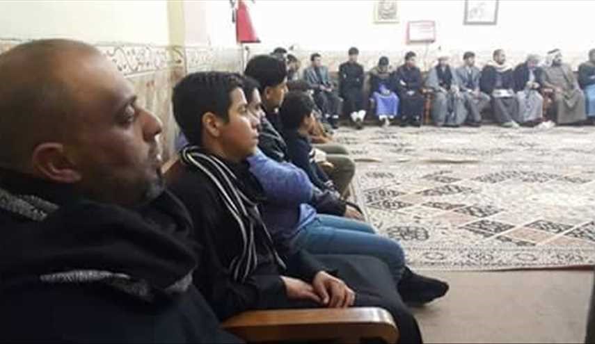 طرح درس ارشادي للشعراء والروادين واخلاقيات للشباب في النجف ...