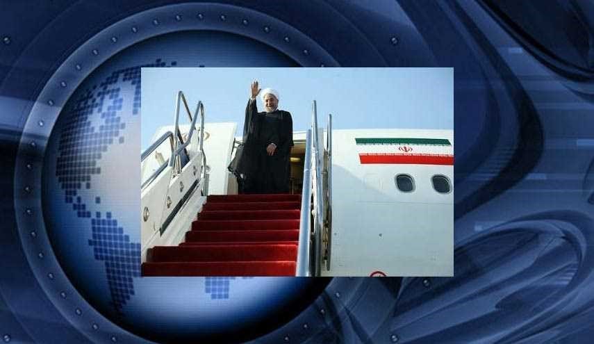 روحانی تهران را به مقصد ایروان ترک کرد