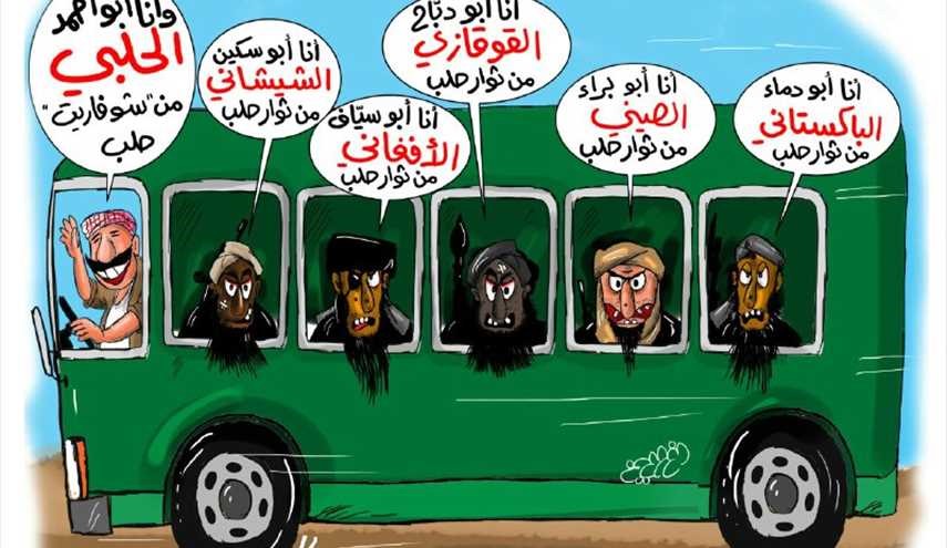 آخر دفعة من المسلحين تخرج من #حلب