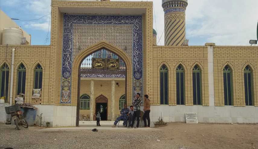 مرقد الصحابي زيد ابن صوجان العبدي من اصحاب امير المؤمنين علي ( ع ) في محافظة البصره العراقية