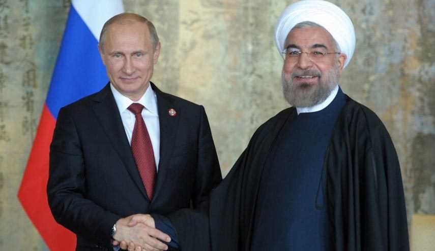 تماس تلفنی پوتین با روحانی در باره سوریه
